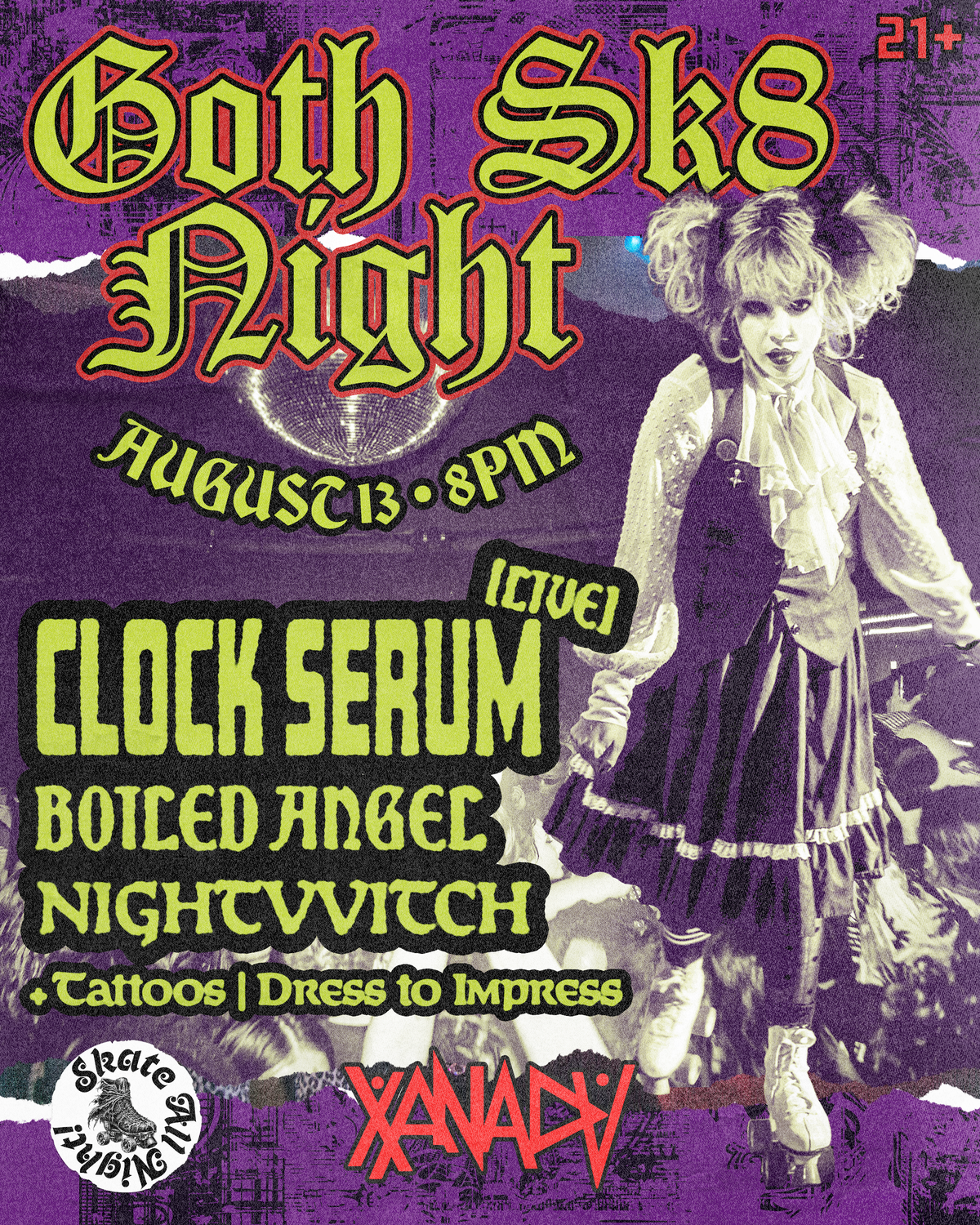 Goth Skate Night at Xanadu