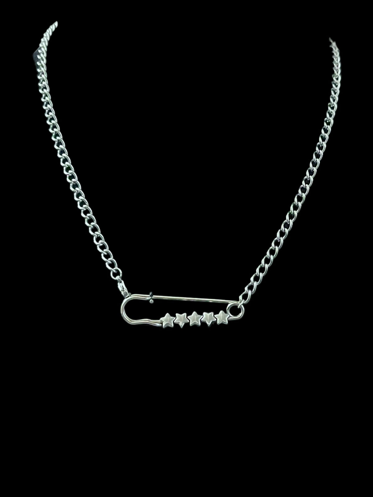 Safety Pin Chain - Stars