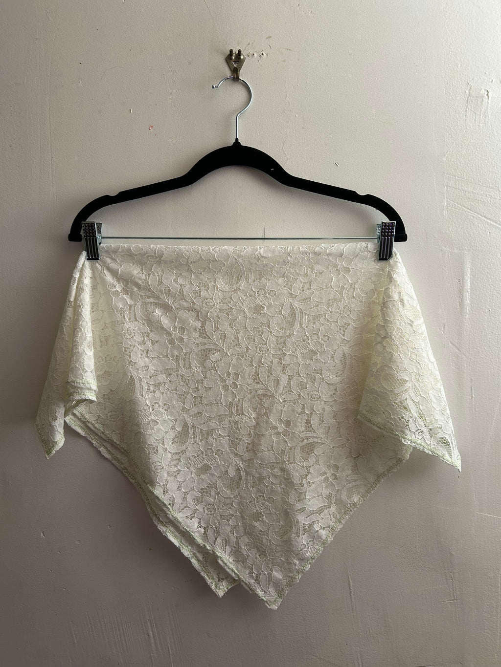 Lace head scarf