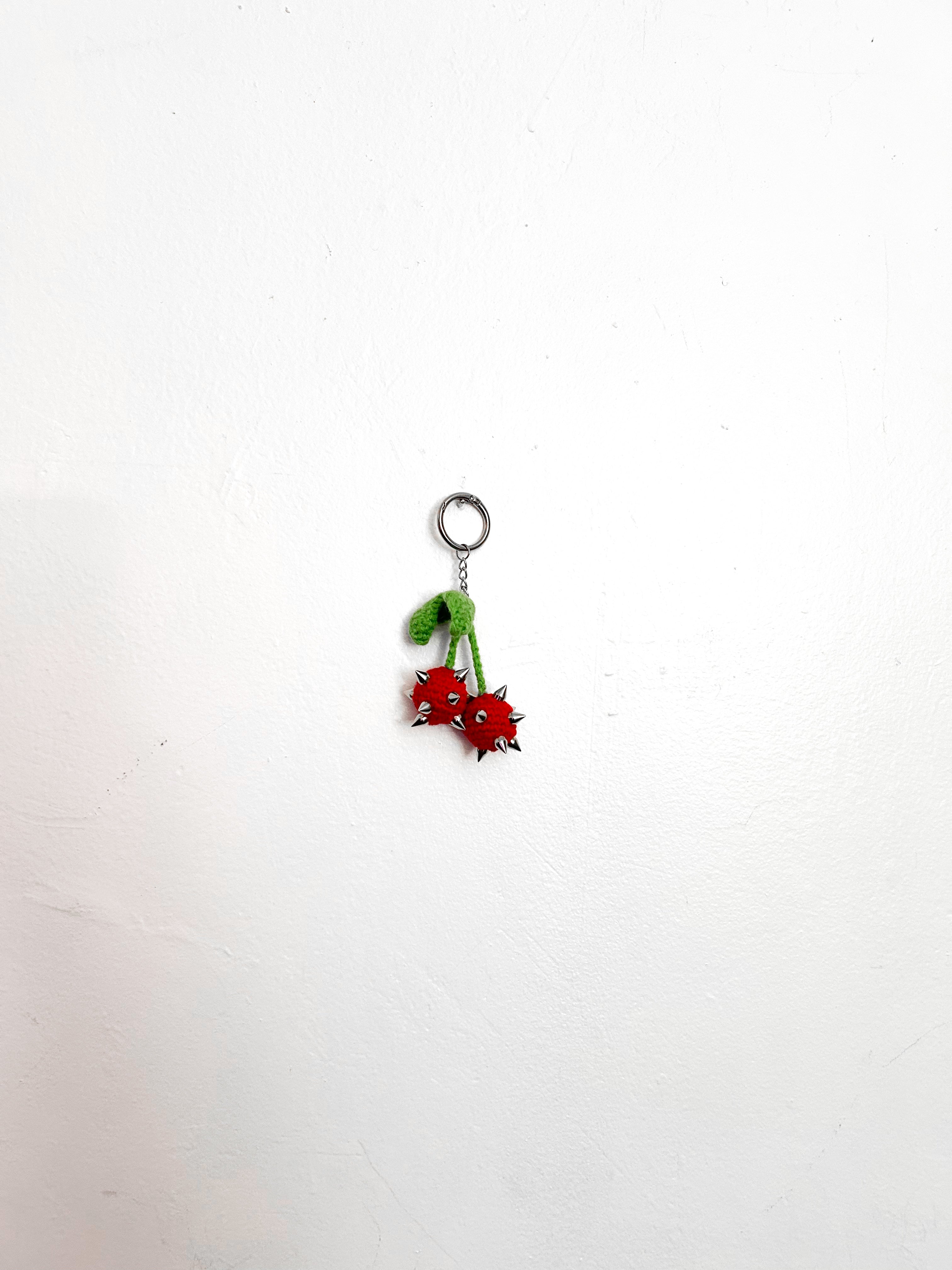 Cherry Bomb bag Charm