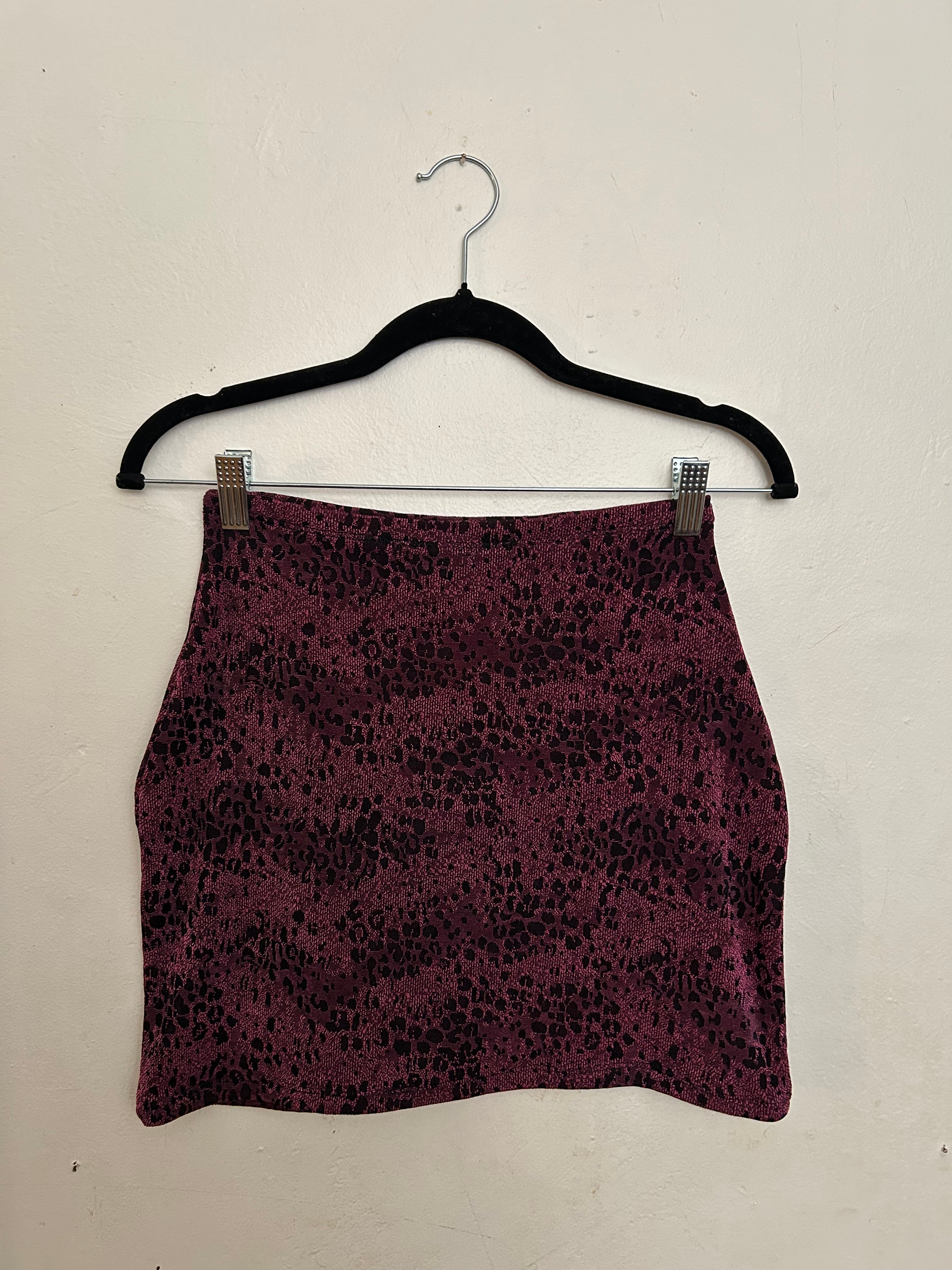 Feline fantasy mini skirt