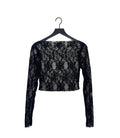 Bareline Ballerina crop top long sleeve