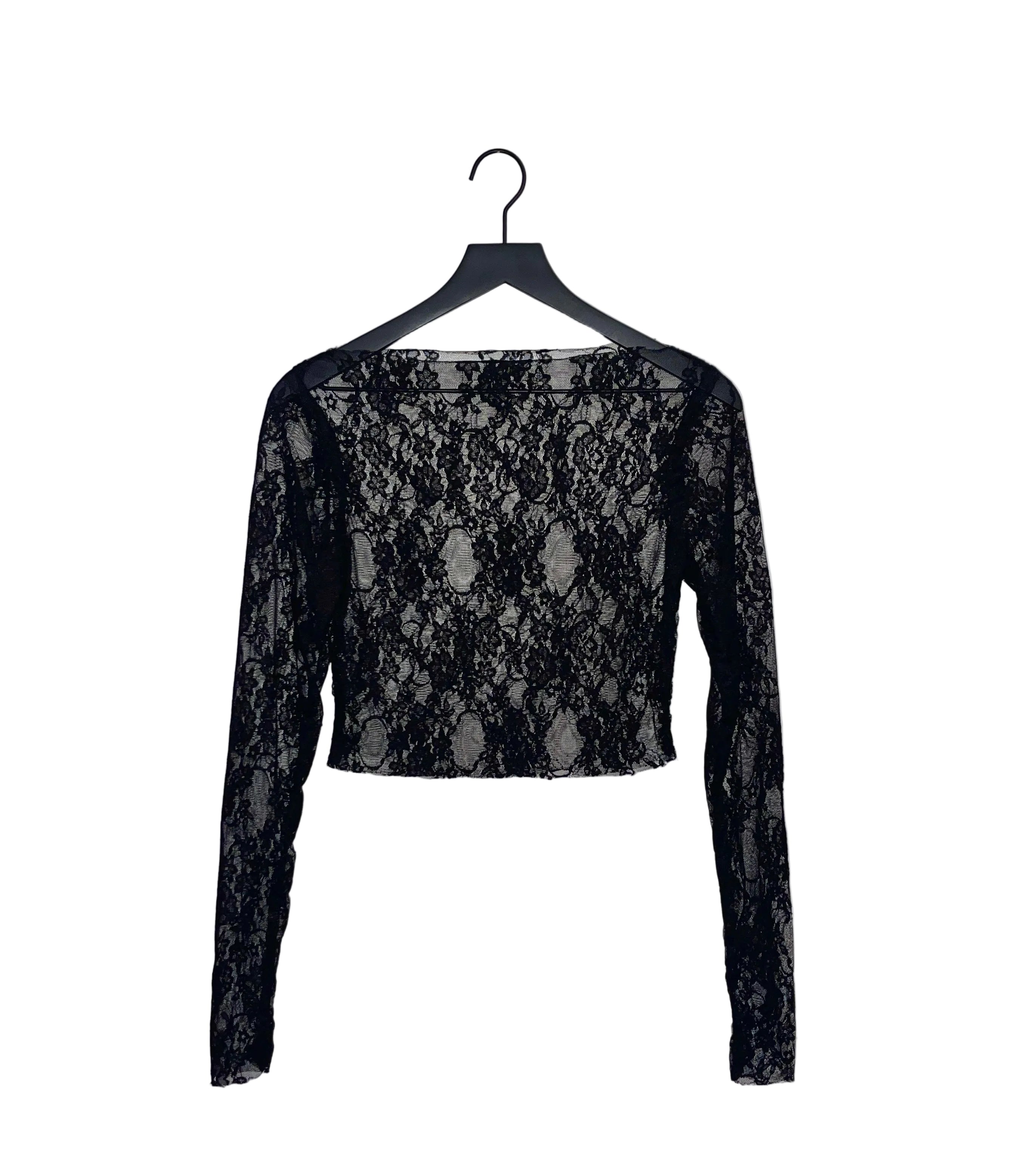 Bareline Ballerina crop top long sleeve
