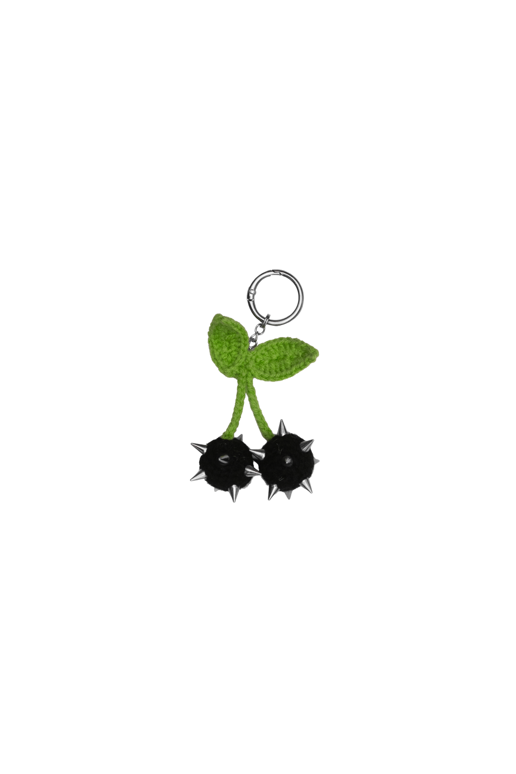 Crochet Cuties - Cherry Bomb & Black Berry Bomb Bag Charm