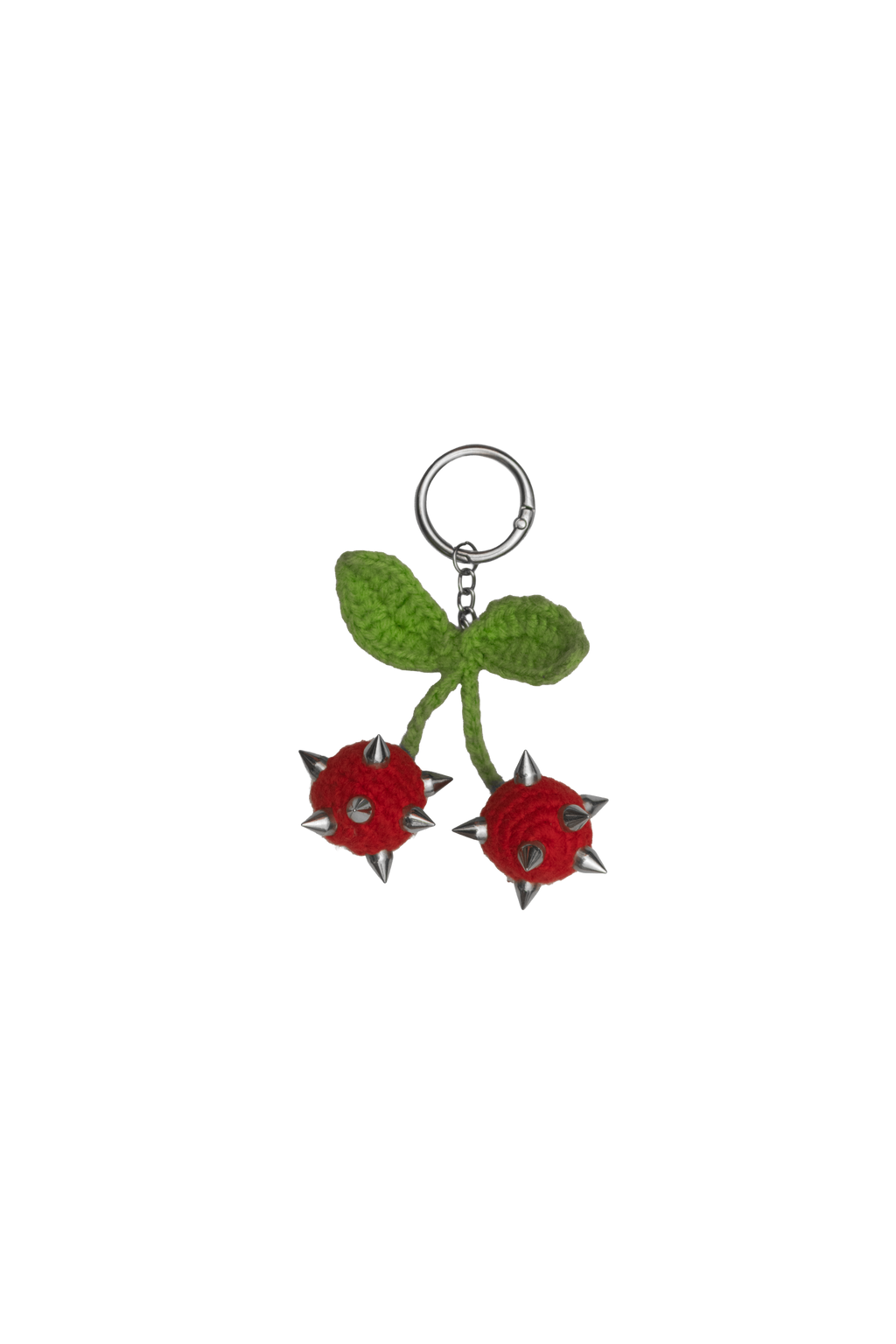 Crochet Cuties - Cherry Bomb & Black Berry Bomb Bag Charm