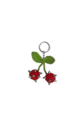 Crochet Cuties - Cherry Bomb & Black Berry Bomb Bag Charm