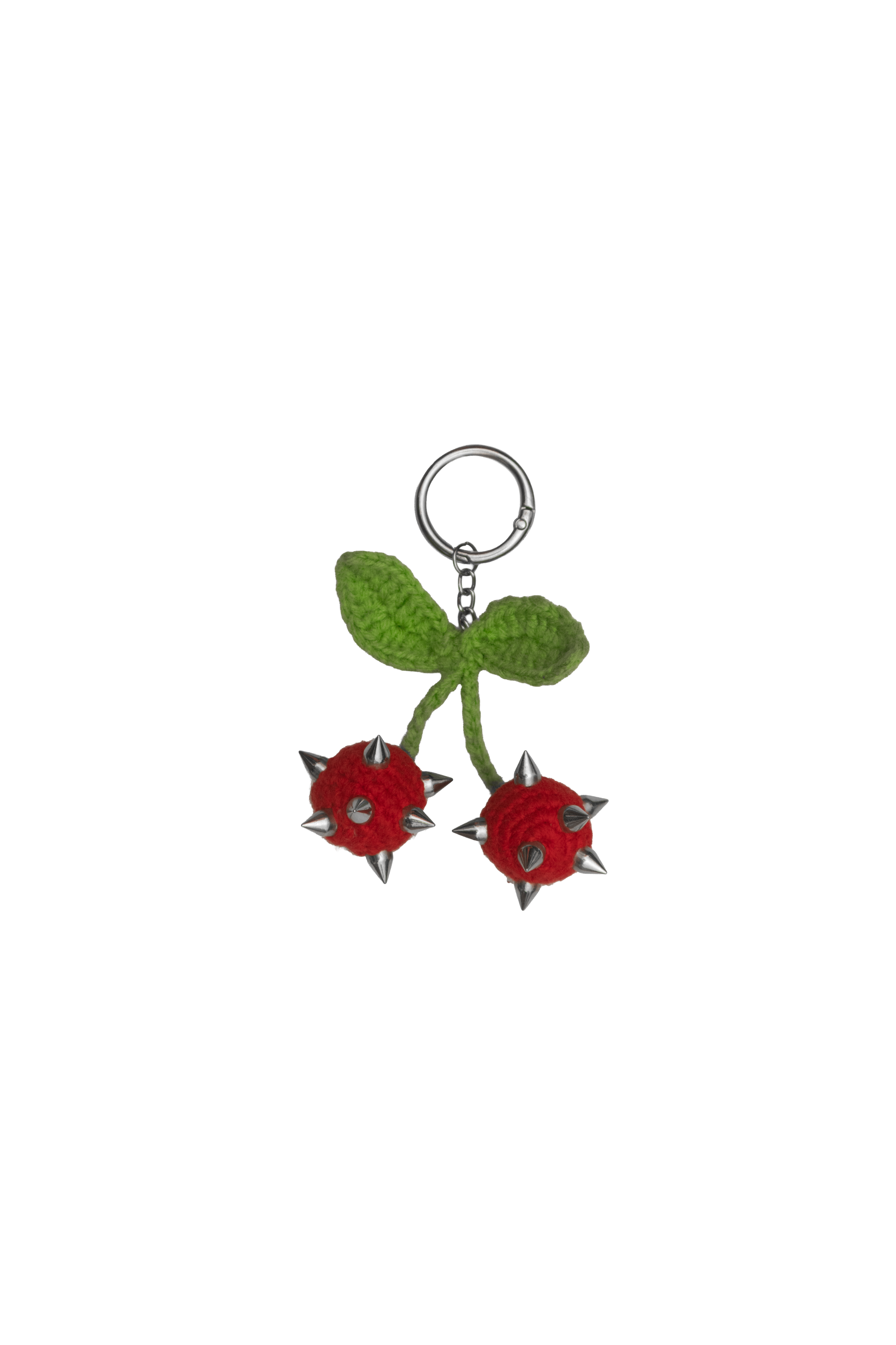 Crochet Cuties - Cherry Bomb & Black Berry Bomb Bag Charm