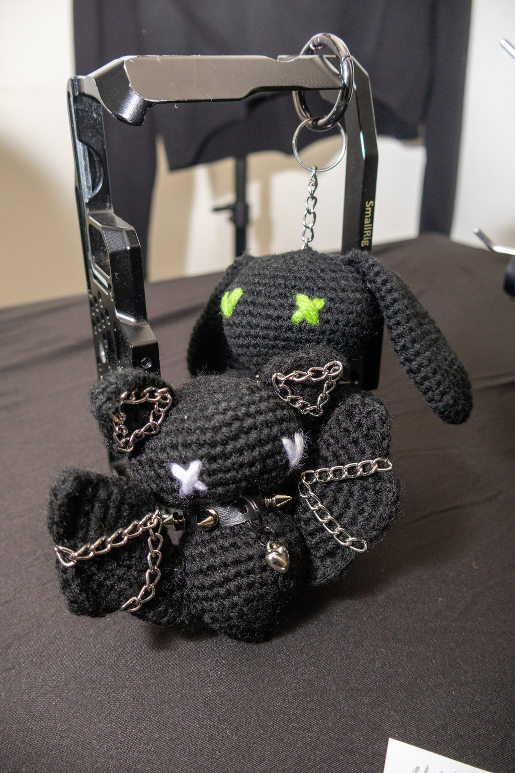 Crochet Cuties - Onyx Bag Charm