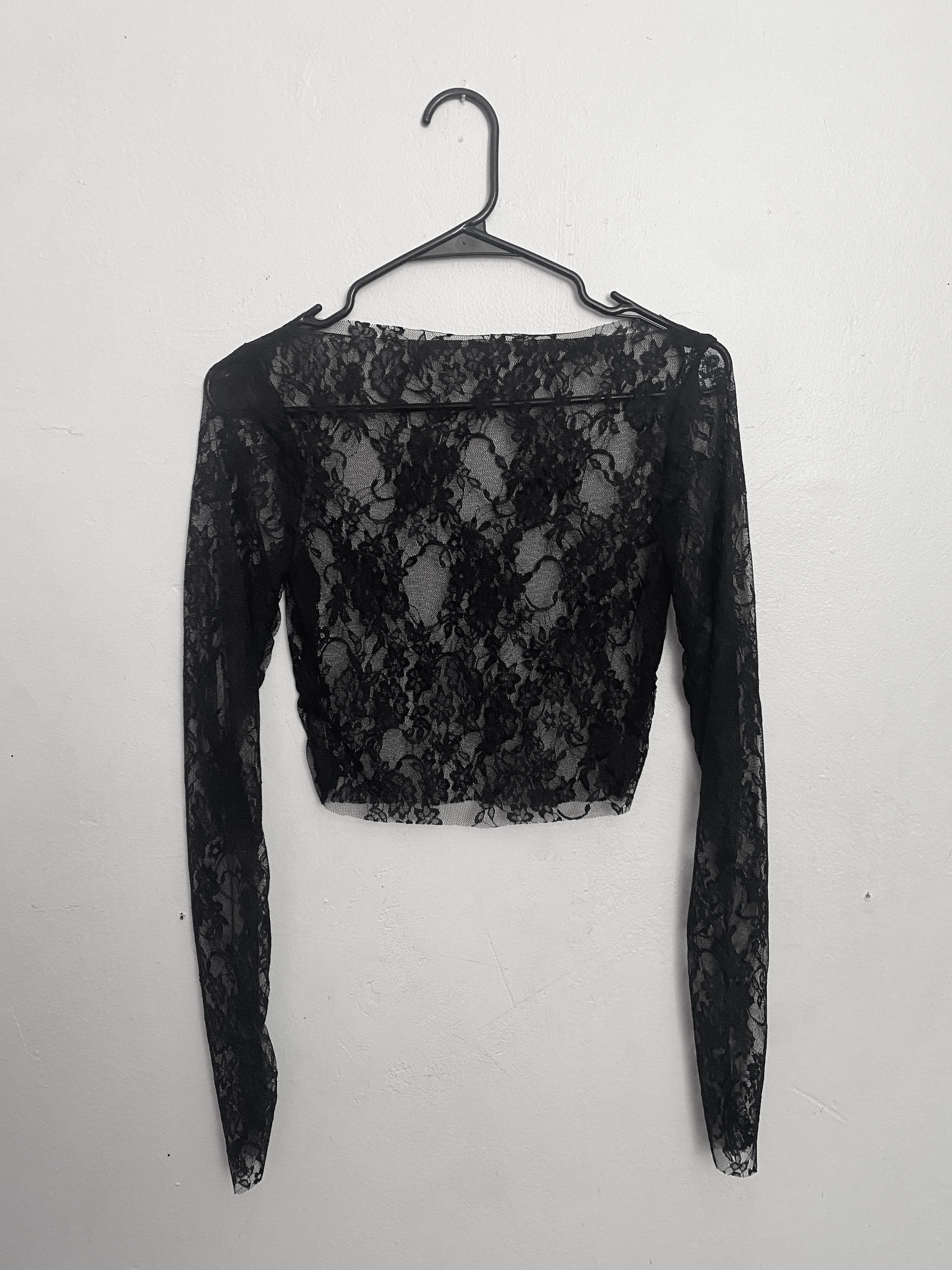 Bareline Ballerina crop top long sleeve