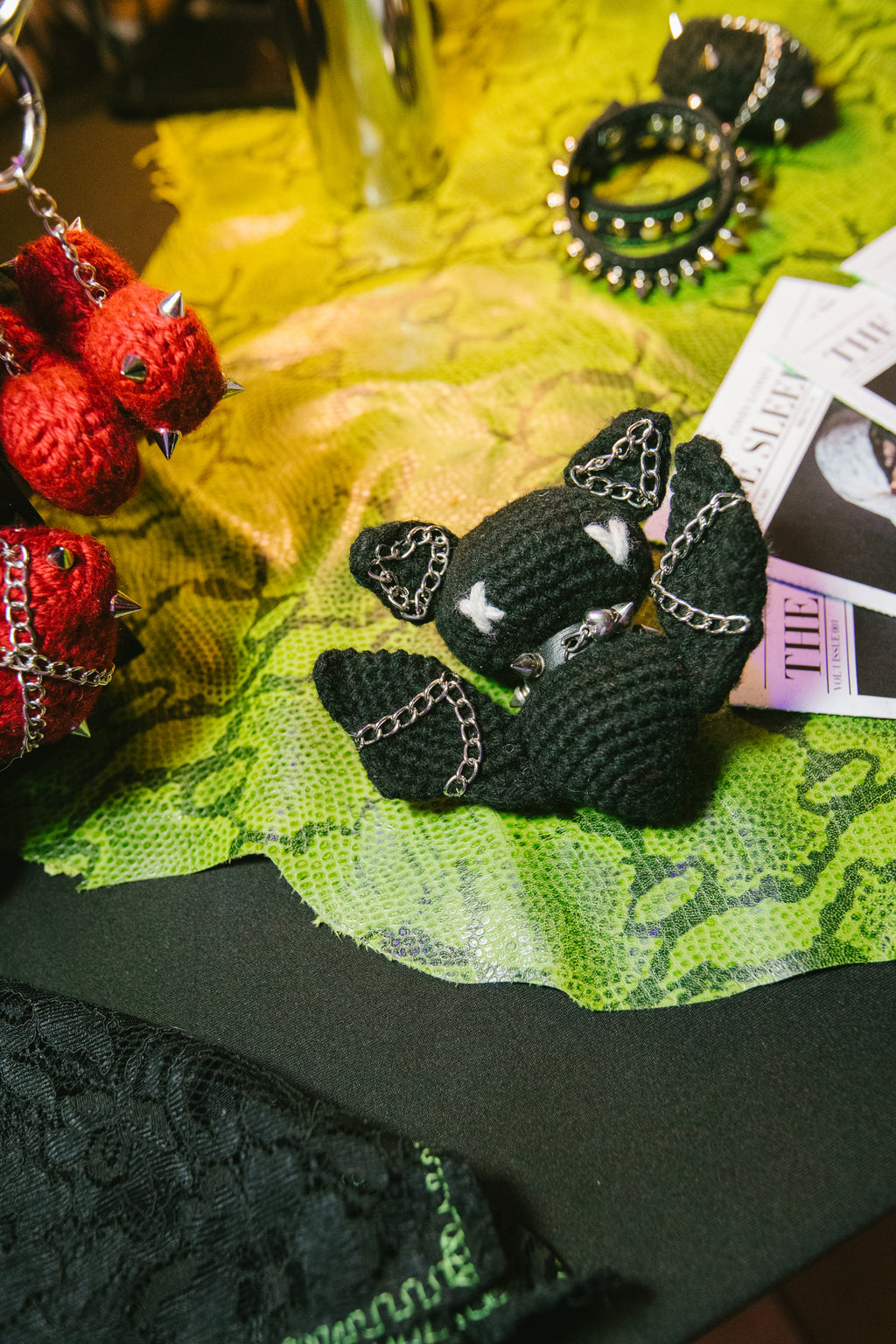 Crochet Cuties - Onyx Bag Charm