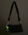Crochet Cuties - Black Berry Bomb Bag Charm — Coven X Coven product photo