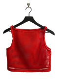 Mesh Armor Crop Top