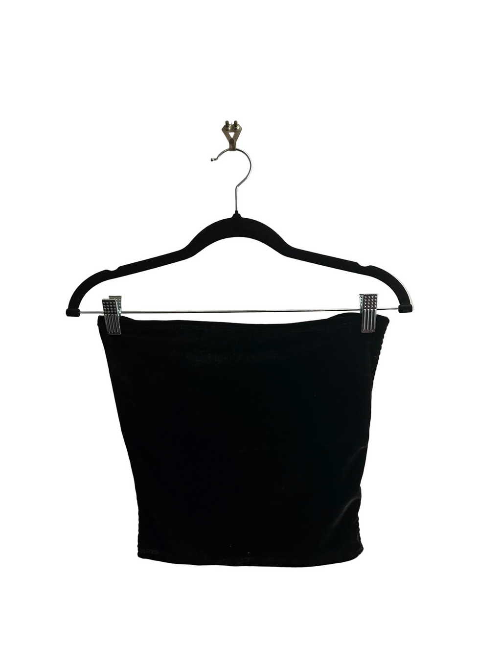 Velvet tube top